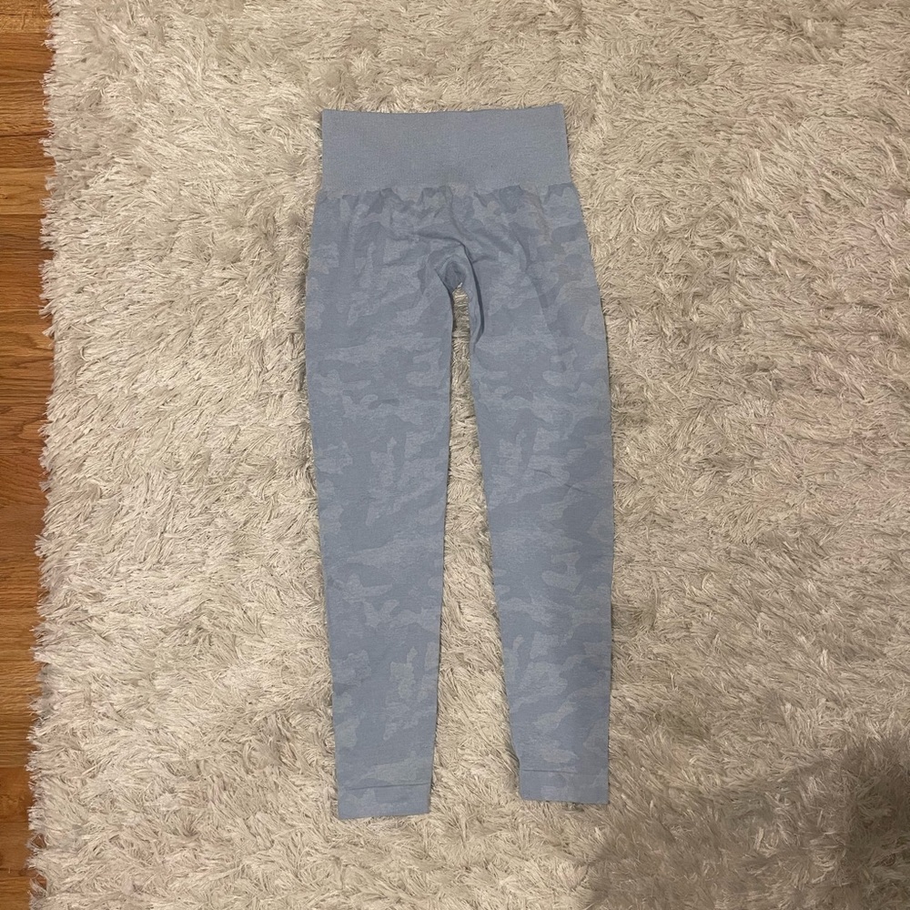 NVGTN - light blue camo leggings NWOT